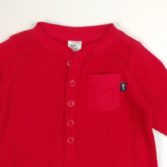 Baby B'Gosh B'Jolly One-Piece Waffle Knit Jumpsuit size 6 Months - Picture 4 of 12